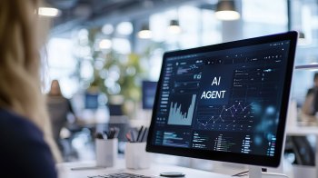 Young-Woman-Engaged-in-Focused-Work-on-Computer